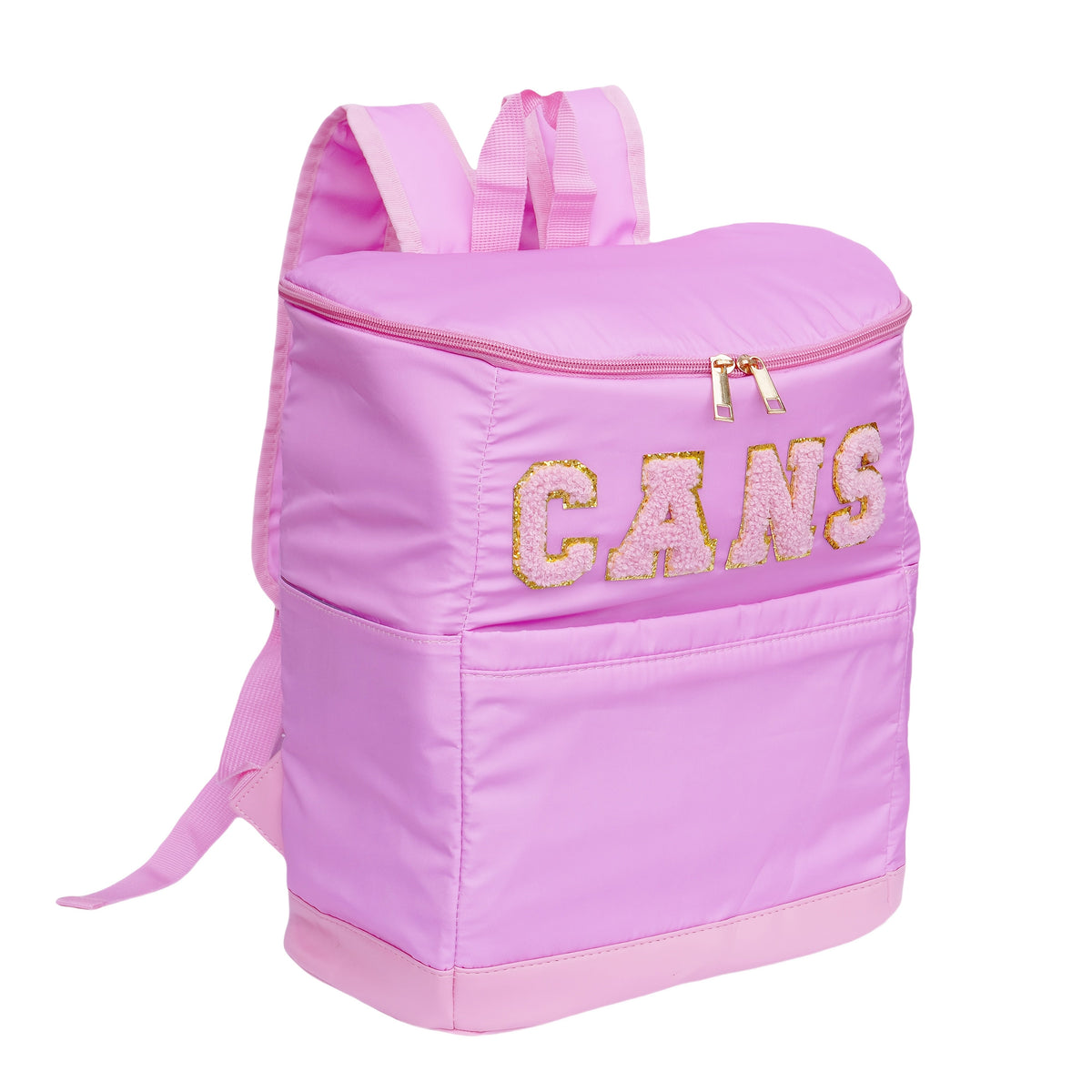 Insulated Cooler Backpack 30-Can Capacity, Leopard Print Portable Lunch Bag with Mesh Side Pockets & Adjustable Straps