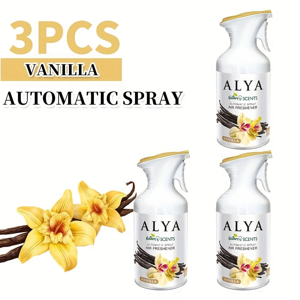 Air Freshener Spray 8.45 oz Aromatherapy Room Spray 1pc or 3pc - 6 Scents Lavender, Vanilla, Cool Linen