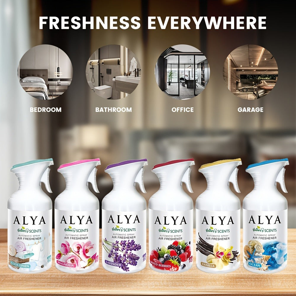 Air Freshener Spray 8.45 oz Aromatherapy Room Spray 1pc or 3pc - 6 Scents Lavender, Vanilla, Cool Linen