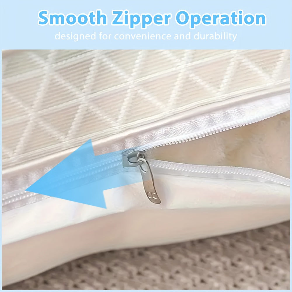 Bed Pillows 2 Pack for All Sleeping Positions, Premium Polyester Fill Pillow Set for Side Back Stomach Sleepers