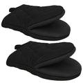 Oven Mitts 2 Pack Heat Resistant Kitchen Gloves – Multi-Ply Durable Cooking Baking Gloves Food for Grilling, Camping and Outdoor Meals