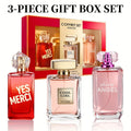 Eau de Parfum Gift Set for Women 100ml with Single-Bottle & 3-Piece Fragrance Options for Daily Wear