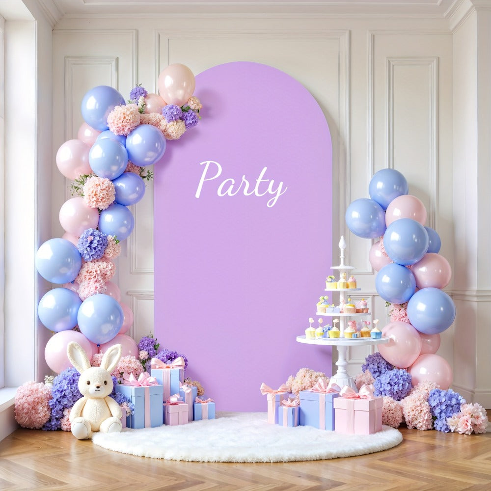 6FT Stretch Fabric Arch Cover with Bottom Zipper, 72 x 31.5-Inch Size and Eight Color Options