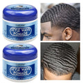 Wave Pomade Strong Hold & Edge Control 3.18oz 2-Pack – Luxfume Non-Greasy Hair Styling Cream with Natural Botanical Extracts, 360 Waves