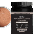 High Flavanol Cocoa Powder 1200mg Per Serving, Cocoa Flavanols & Epicatechin, Unsweetened Dark Chocolate Cacao Powder for Baking