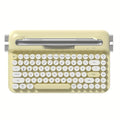 Retro Wireless Keyboard AJAZZ AF84 2.4G Dual-Mode, 84 Keys, Type-C Charging, Built-In Phone Stand