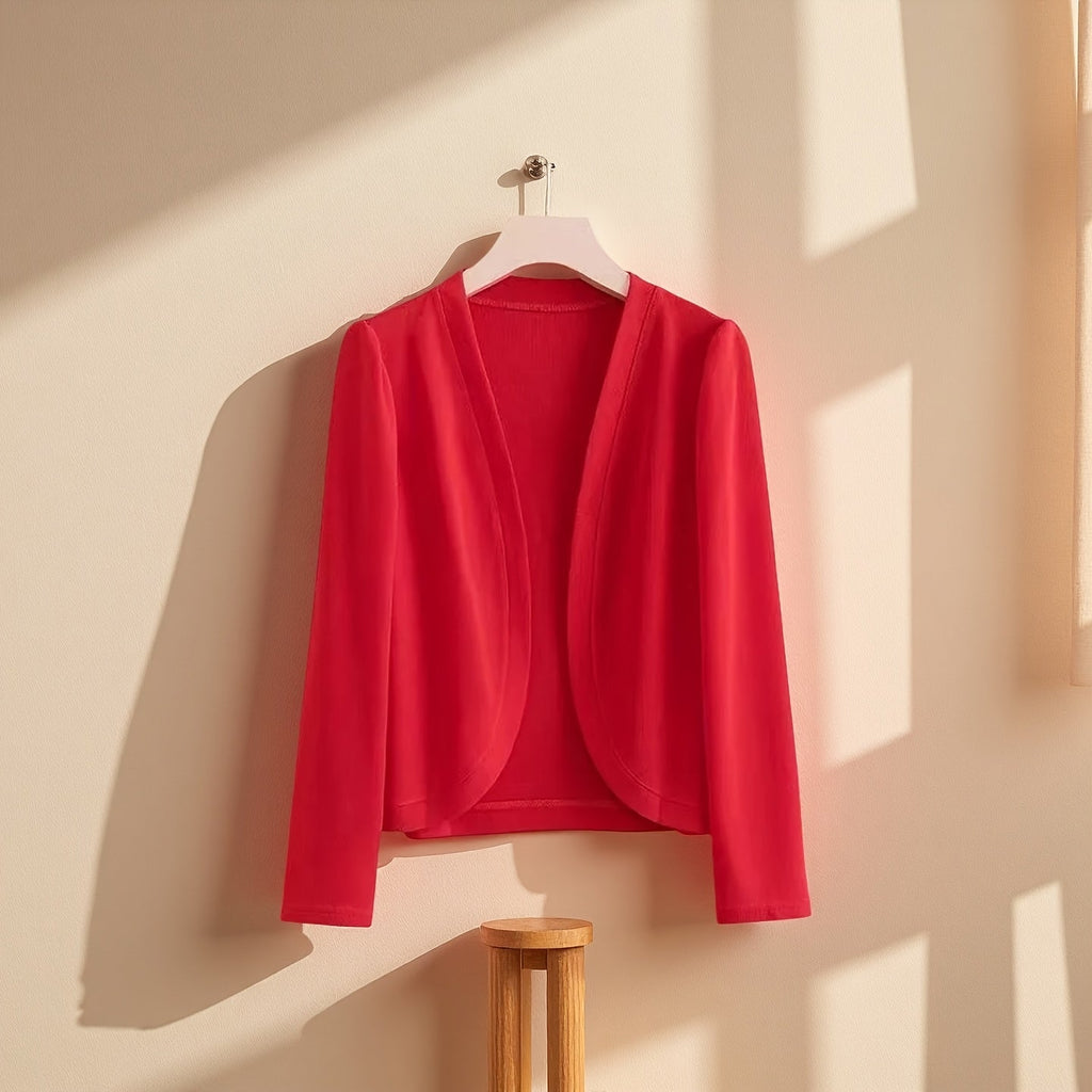 Cardigans - Women's Cardigan Long Sleeve Open Front Shawl Lightweight Sun Protection - product detail view 22