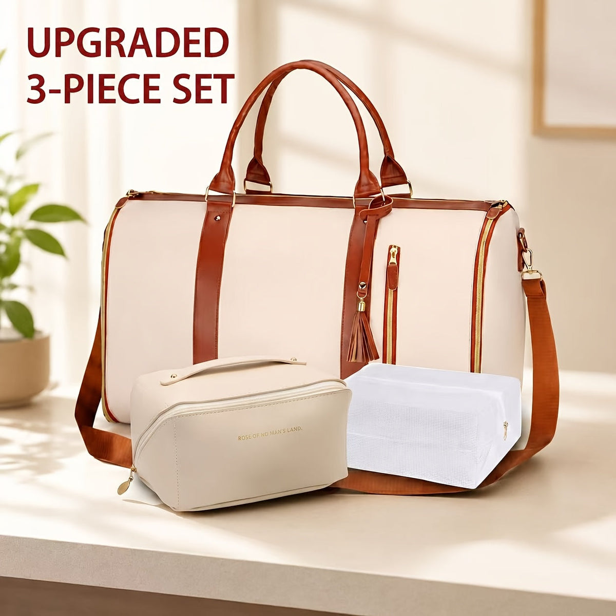 Carry On Luggage – Nylon, Convertible, Foldable, for Travel – Garment