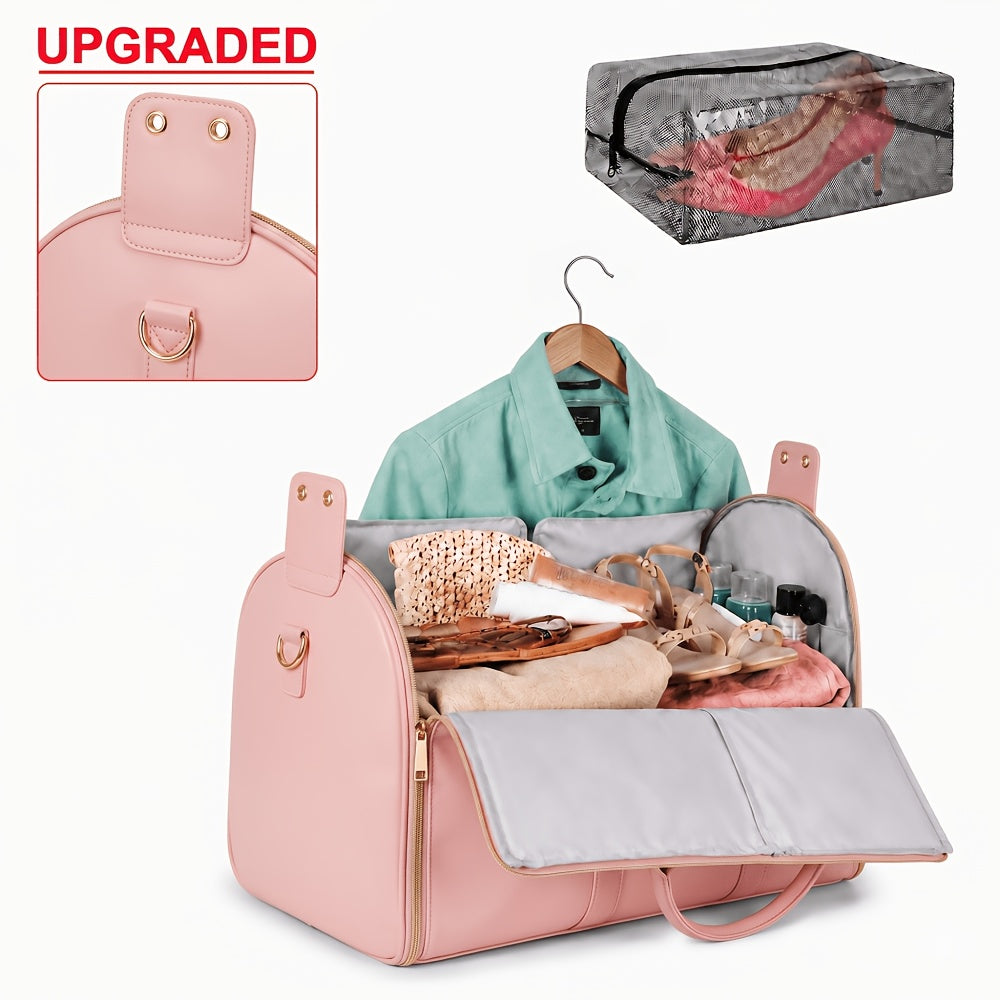 Carry On Luggage – Nylon, Convertible, Foldable, for Travel – detail view 2