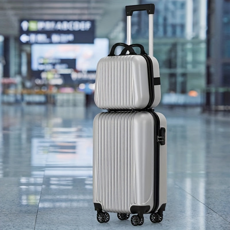 Carry-On Luggage 20-Inch ABS/PC Hardshell with Silent Shock-Proof Spinners & 7 Colors for Travel & Easy Storage