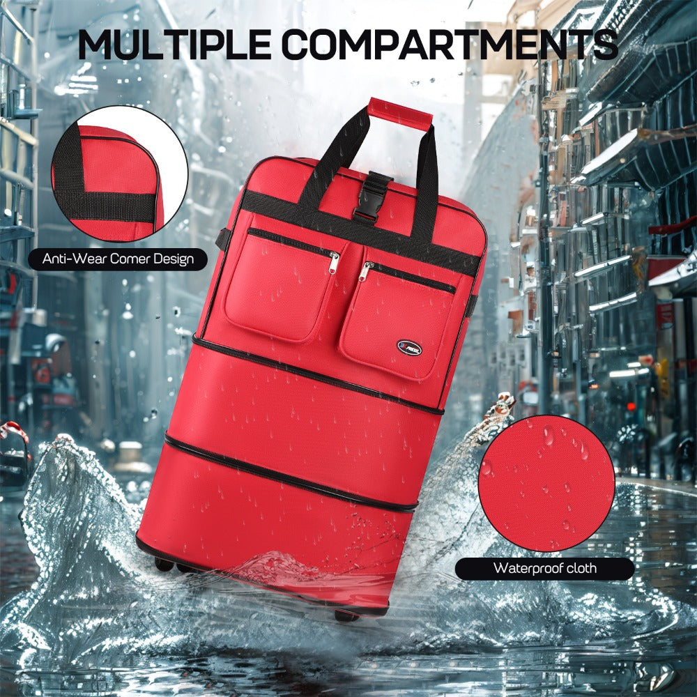 Carry On Luggage – 40 Inch, Expandable, Foldable, Spinner Wheels – detail view 20