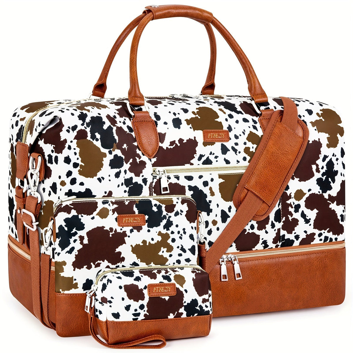 Carry On Luggage – for Travel, Large Weekender Shoe Compartment Duffel – detail view 15