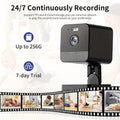Security Camera 1080P Two-Pack with Dual-Band WiFi, Infrared Night Vision, Two-Way Talk and SD Support to 256GB