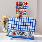 Six-Piece Printed Kitchen Towel Set, Approximately 60 x 40cm Each in Combination A or B Designs