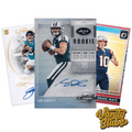 Sports Trading Cards, NFL Three-Card Sleeved Mystery Pack with Panini Football Artwork for Collectors
