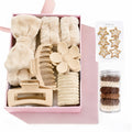 Hair Accessories Mixed Headband, Hair Clip, Hoop and Elastic Set in Fourteen Color Combinations