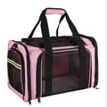 Airline Approved Pet Carrier Soft Sided – TSA Compliant, Collapsible Travel Bag for Small Medium Cats & Dogs Under 15 lbs, Breathable Mesh