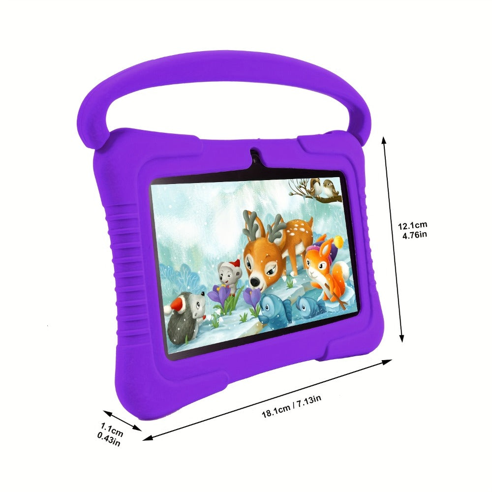 Kids Tablet 7 Inch with Android, 2GB RAM, 16GB or 32GB Built-In Storage, Parental Controls and Silicone Case