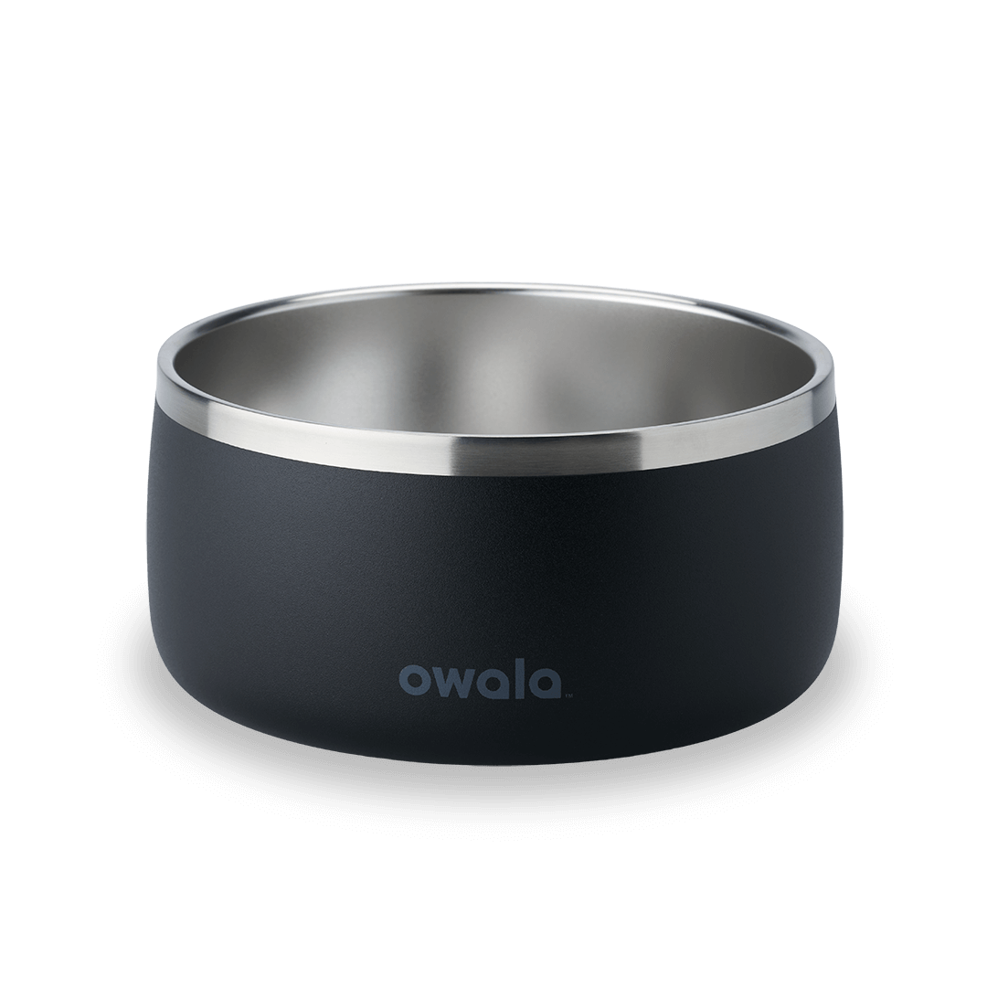 Stainless Steel Pet Bowl 6 cups / Very Dark