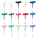 Beadable Phone Tether Tab Set 30pcs, DIY Phone Lanyard Adapter Kit with Blank Beadable Bars for Custom Phone Charms