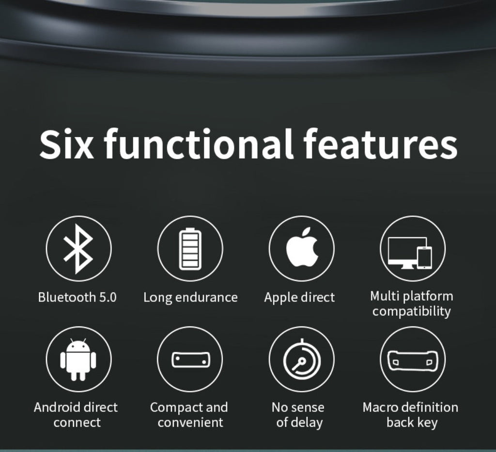 Expandable Mobile Game Controller D3 Joystick with M2 Aim-Assist, Plug & Play for Android iOS HarmonyOS