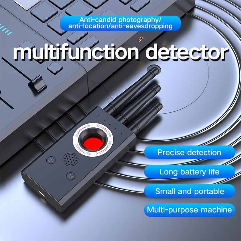 Portable Scanner Rechargeable, Detects Hidden Cameras, Infrared Wireless Cameras & USB Charging Bugs
