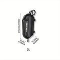 Electric Scooter Handlebar Bag Front Storage 2L Large Capacity – Portable Waterproof Handlebar Pouch for Phone, Wallet & Essentials