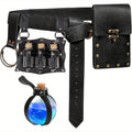 Costume Accessory Sets – Renaissance Costume Accessory Set 5 Pieces Belt Pouch Waist Bag Potion Vials Keyring