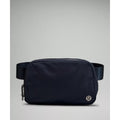 One-Liter Waist and Crossbody Bag in True Navy with Adjustable Belt, Main Zipper and Front Pocket