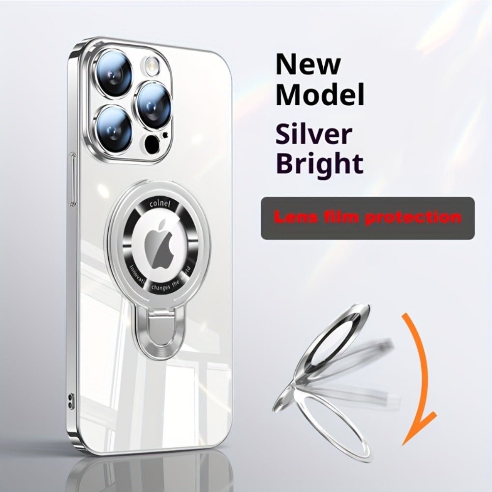 Magnetic U-Stand iPhone Case 2-Piece Set Drop Protection Streamlined Design for iPhone 17 Pro Max for an Everyday Personal Care Routine