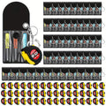 Mini Tape Measure & Screwdriver Keychain Tool Set 96 Pack, Bulk Party Favors for Men, Father's Day Gifts