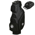 Golf Cart Bag 14-Way Full Length Dividers Protect Clubs 8 Zippered Pockets Cooler Pocket Valuables Pocket Ergonomic Shoulder Straps Rain