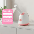 Pink Tabletop Facial Steamer Family with Five Regular, Upgraded, 3-in-1, Large-Tank or Portable Options