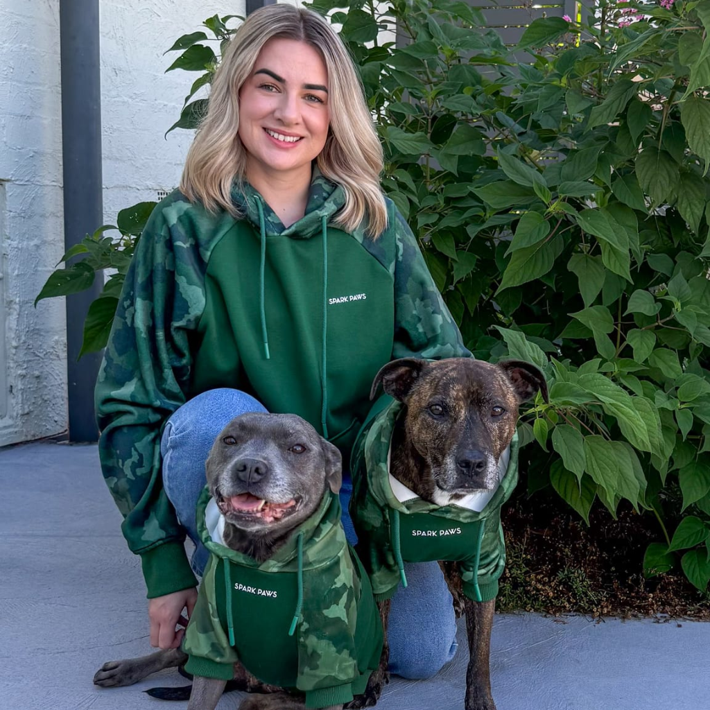 Stretch Fleece Camo Dog Hoodie product image 42