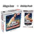 Topps Chrome Basketball Trading Cards Mega Box and One 8-Card Hobby Pack Bundle for 2024–25