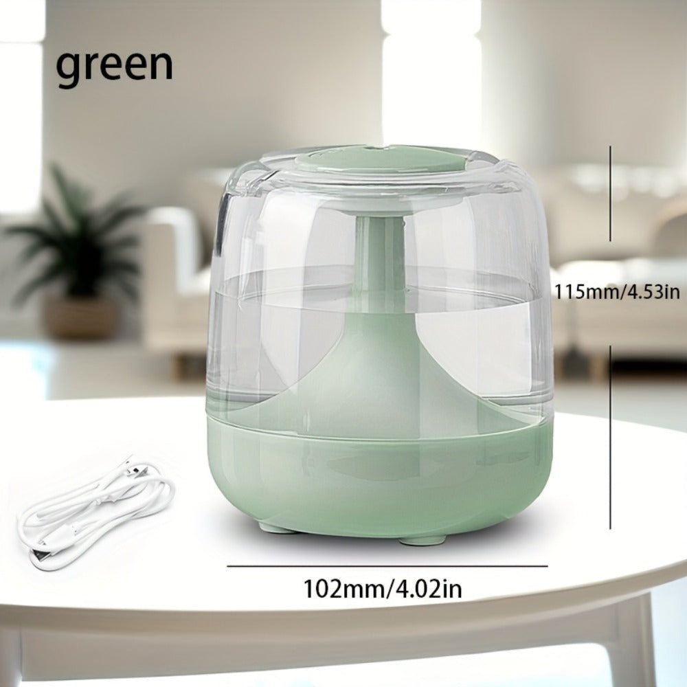 USB Humidifier with 7-Color Night Light for Entryways, Bedrooms and Living Spaces, with the Listed Configuration