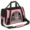 Foldable Cat Carrier Backpack | Airline Approved Collapsible Pet Travel Bag for Cats & Dogs, Spacious Ventilated Design