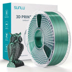 3D Printer Filament SUNLU Dual-Color Silk PLA+ 1.75mm 1kg Spool with Ten Glossy Two-Tone Options