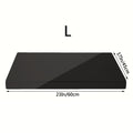 Acrylic Cutting Board Large Anti-Slip 17x23 Inch – Clear & Black Countertop Protector for Kitchen & Restaurant