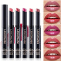 Lipstick Set, LANCMANNI 5-Color Angled-Tip Shine Collection with Two numbered shade-group Options