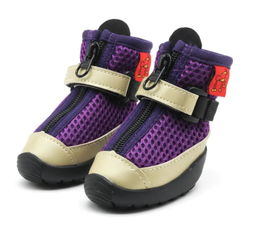 Greyhound and Whippet Dog Boots, X Large - Purple