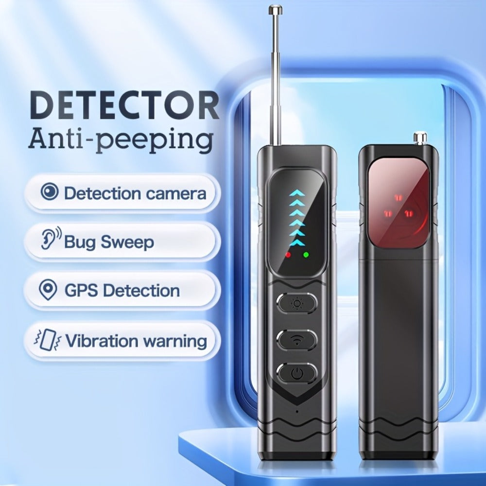 Smart Bug Detector Anti-Spy Camera Finder with Anti-Eavesdropping, Anti-Tracking & Anti-Stealing Detection