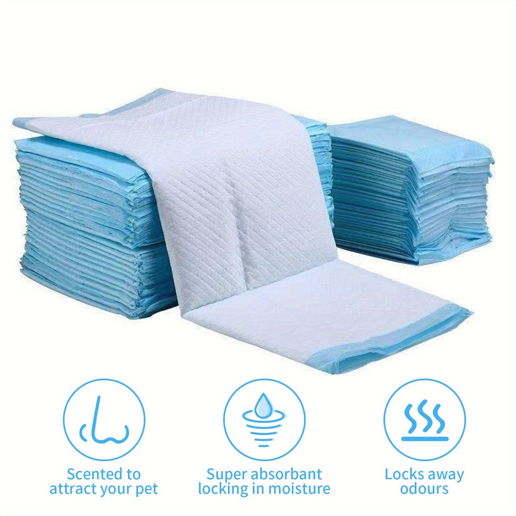 Dog Pee Pads Extra Large & 6X Thicker – Super Absorbent Puppy Training Pads, Quick-Dry & Leak-Proof, Odor Control, for Home & Camping