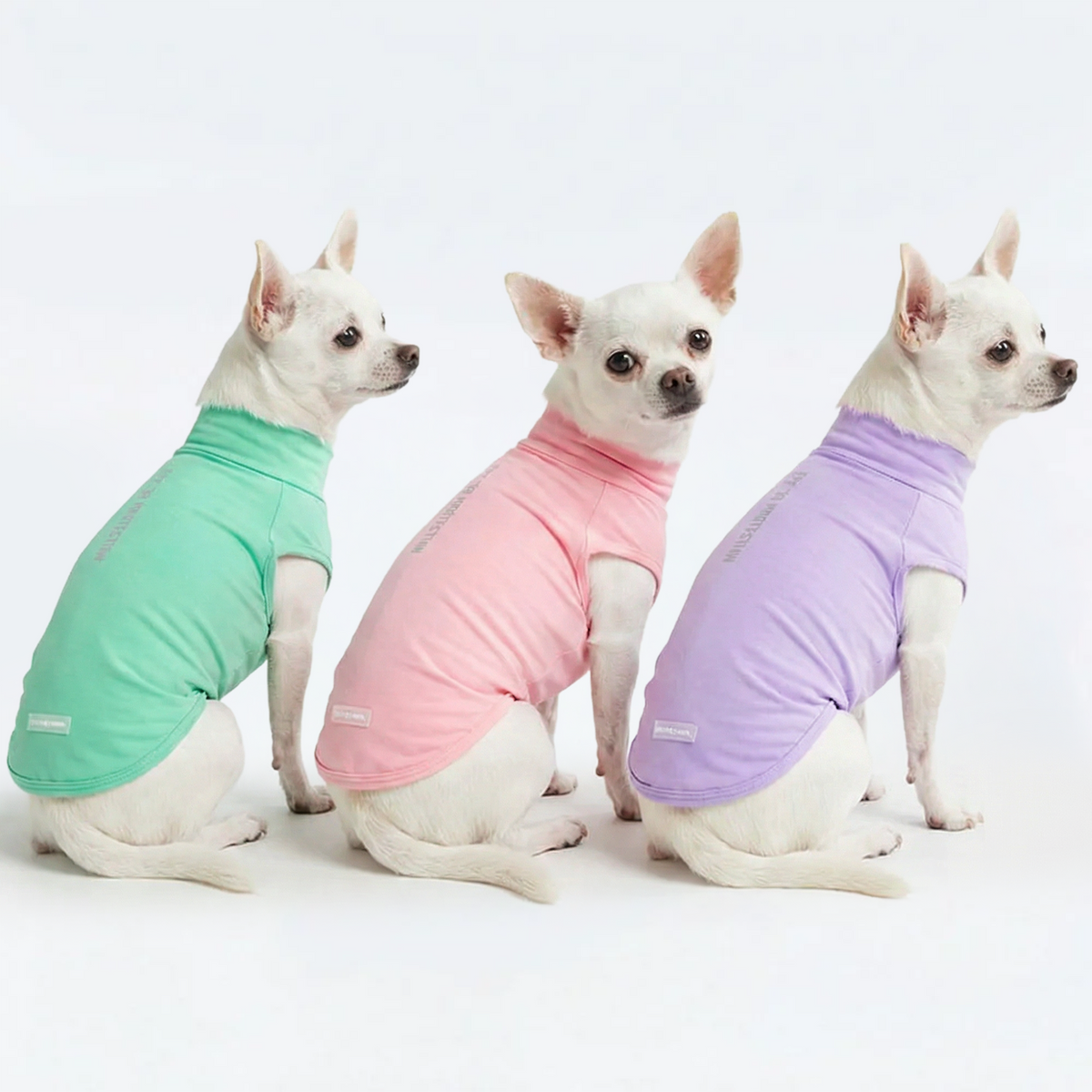 UPF 30 Dog Sun Shirt, Mint Pink Purple / S