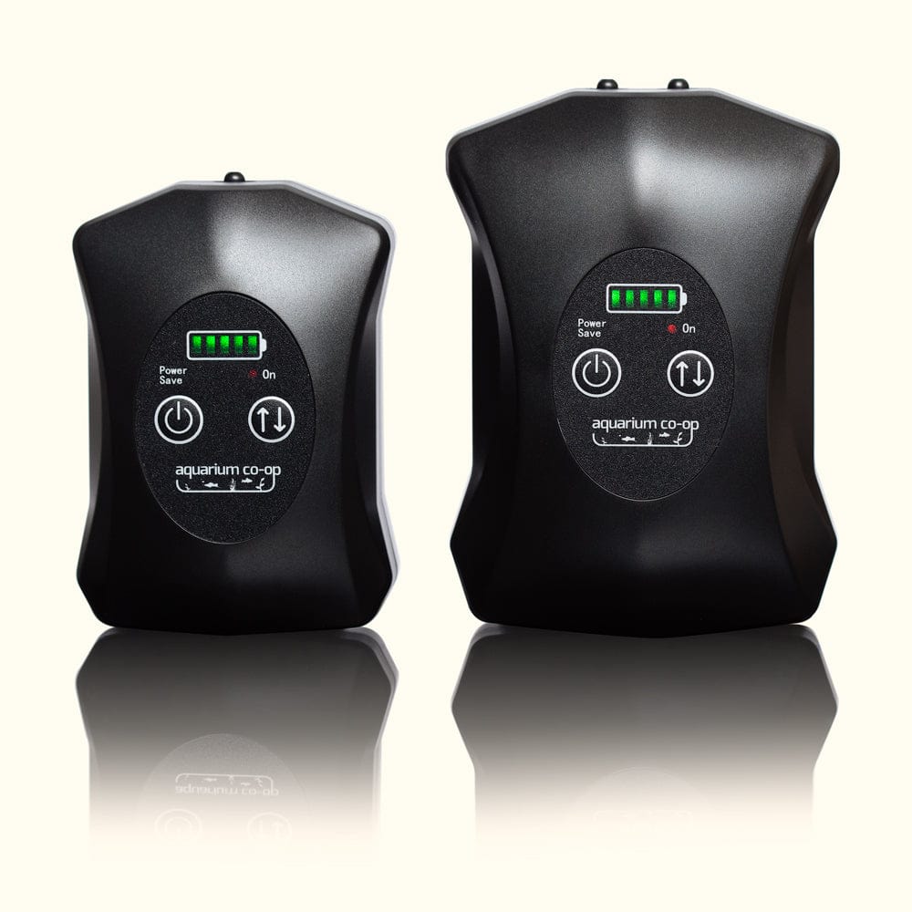 Battery-Backup Aquarium Air Pump Single-Outlet