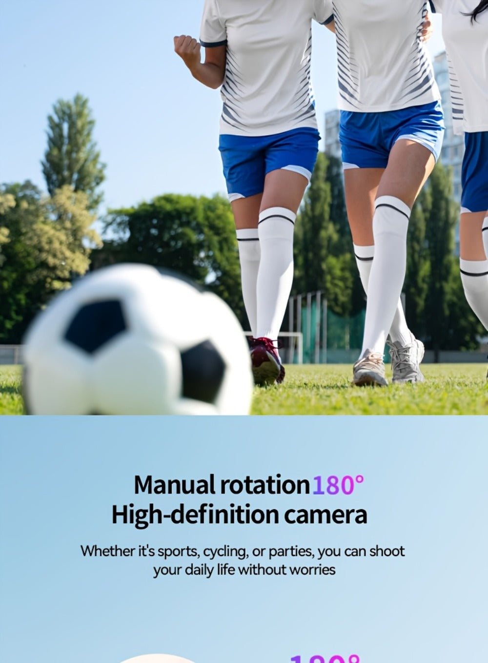 UHD Pocket Camera with 180° Rotating 1.9" Screen, 2000mAh Battery, Webcam Function, USB-C Charging, 32GB Memory Card Included