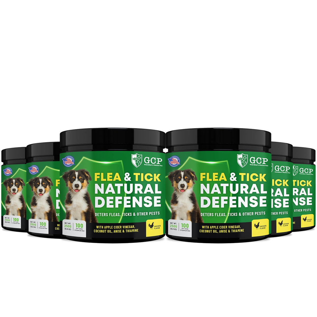 Dog Flea and Tick Support Soft Chews 6-Pack