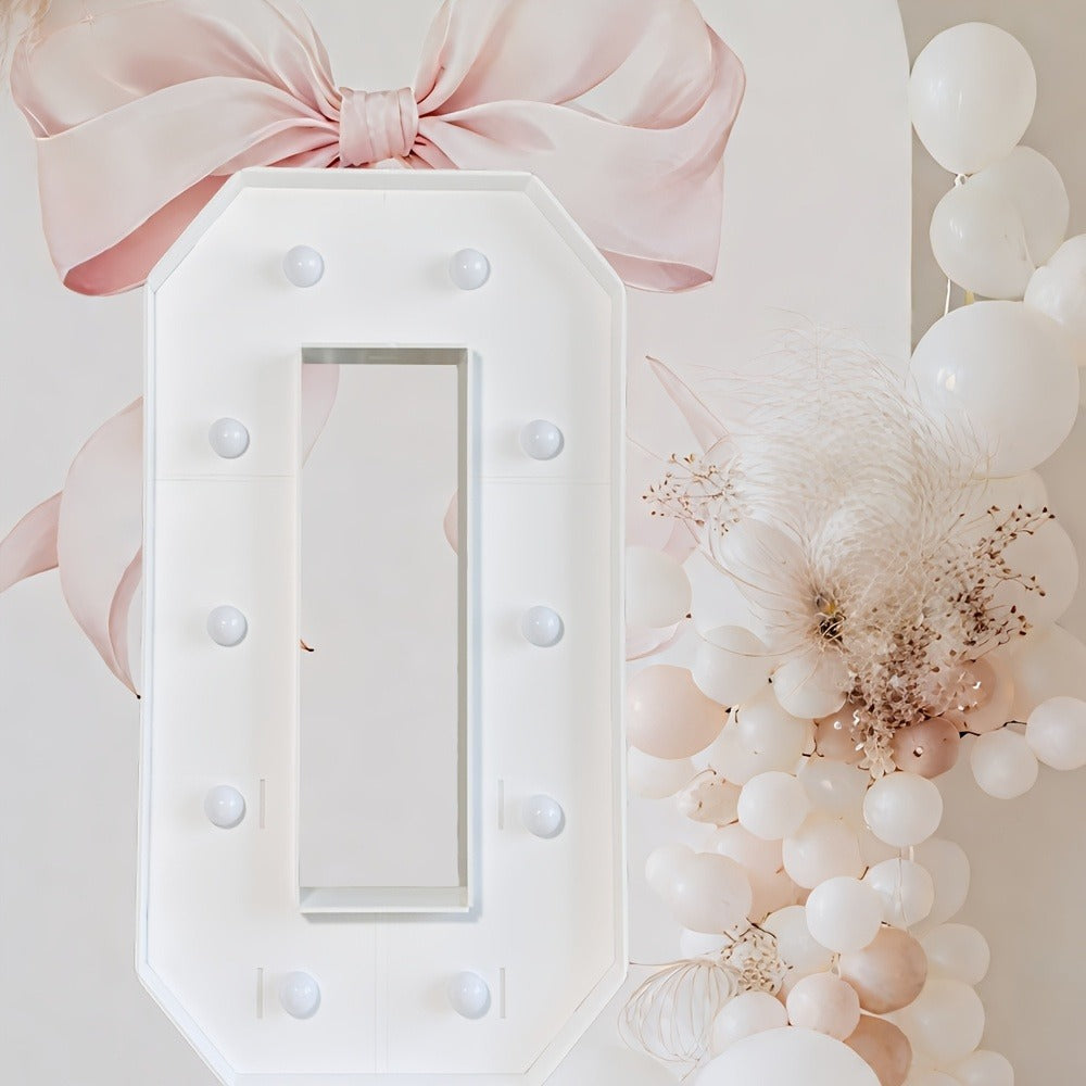 Marquee Letter Lights White LED - 3FT Light Up Letters A-Z for Birthday, Anniversary, Wedding & Party Decor