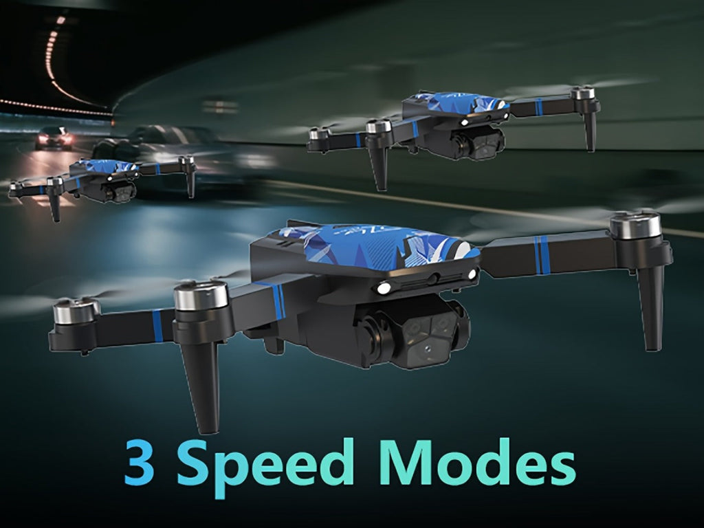 Foldable RC Drone with 2.8-Inch Screen Remote, Dual Cameras and 270-Degree Obstacle Sensor Mode