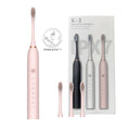 Rechargeable Electric Toothbrush with 6 Cleaning Modes & Smart Timer, USB Sonic Toothbrush for Adults